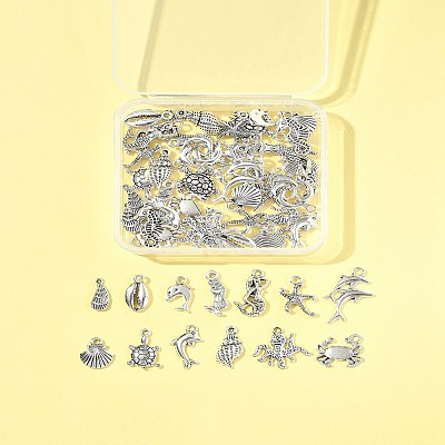 Tibetan Style Alloy Pendants FIND-FS0003-95AS-1