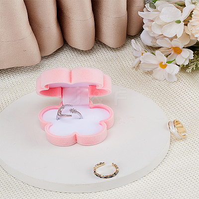 1Pc Alloy Rhinestone Cuff Rings for Women RJEW-LP0008-12-1