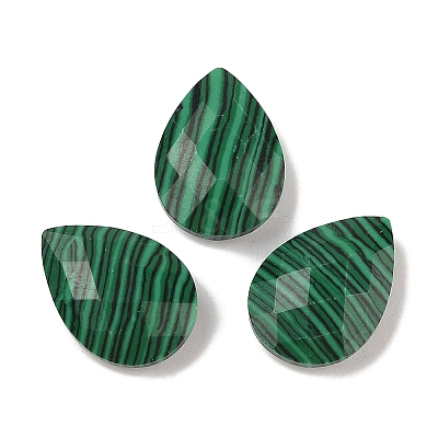 Synthetic Malachite Cabochons G-C146-05C-1