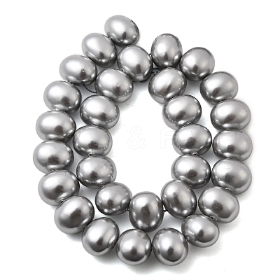 Shell Pearl Beads Strands BSHE-F013-01O-1