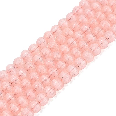Glass Imitation Cat Eye Beads Strands GLAA-N075-01A-09-1