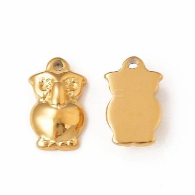 304 Stainless Steel Pendant Rhinestone Settings STAS-A075-23G-1