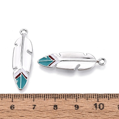 Alloy Enamel Pendants FIND-WH0110-194P-1