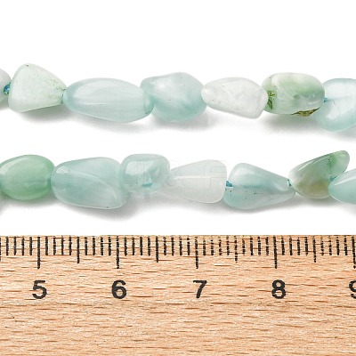 Natural Glass Beads Strands G-K395-A02-01-1