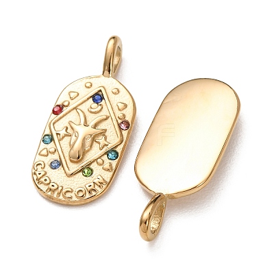 304 Stainless Steel Pendants STAS-C184-10G-05-1