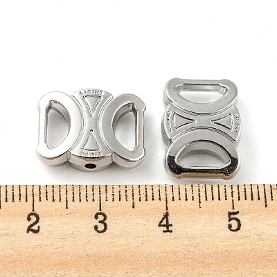 Rack Plating Alloy Beads PALLOY-Z022-12P-1