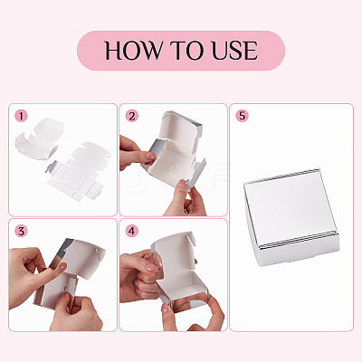 Square Paper Folding Shipping Boxes CON-TAC0001-23-1