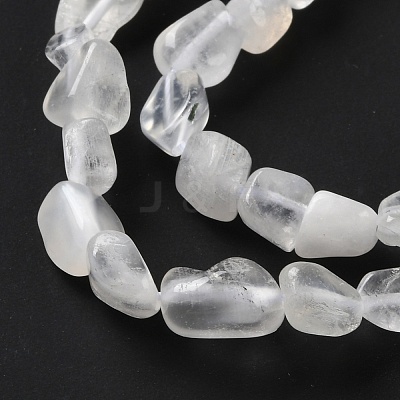 Natural Rainbow Moonstone Beads Strands G-P497-01C-62-1