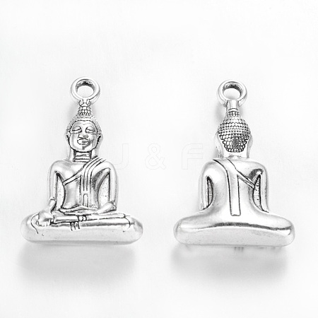Tibetan Style Alloy Pendants LS-TIBEP-A123044-AS-LF-1