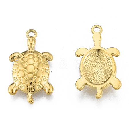 Ion Plating(IP) 304 Stainless Steel Pendants STAS-N098-198LG-1