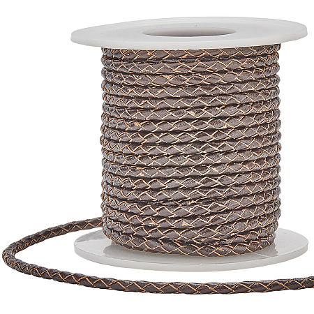10M Braided Leather Cord WL-SC0001-04-1