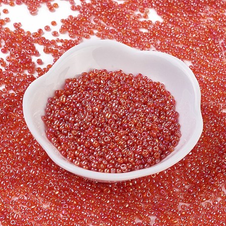 (Repacking Service Available) Round Glass Seed Beads SEED-C016-2mm-169B-1