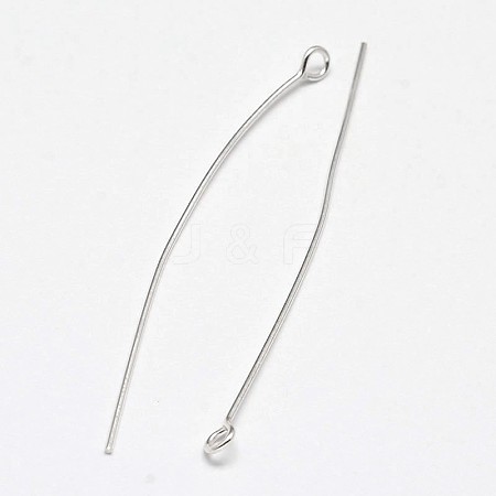 925 Sterling Silver Eye Pins STER-F018-02B-1