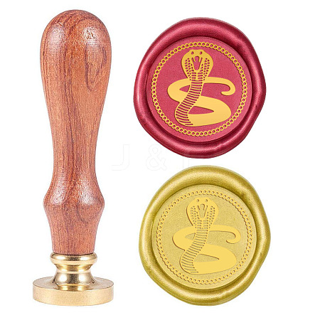 Wax Seal Stamp Set AJEW-WH0131-456-1