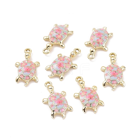 Alloy Enamel Pendants FIND-E031-01LG-03-1