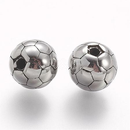 304 Stainless Steel Beads STAS-A032-034AS-1