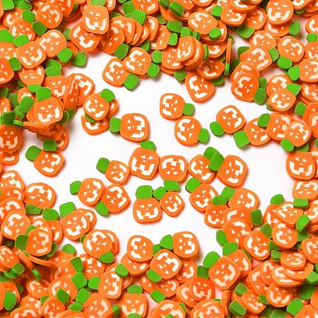 Halloween Handmade Polymer Clay Cabochons CLAY-F005-01-1