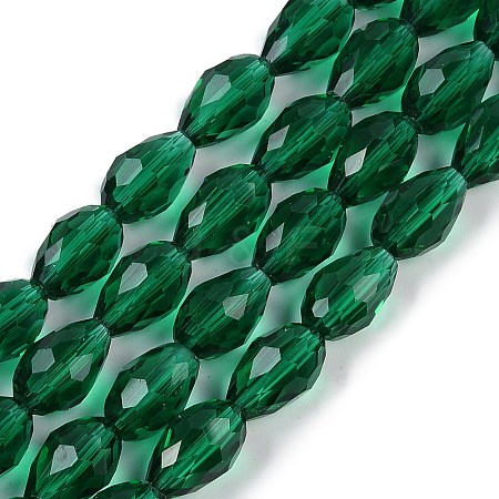 Transparent Glass Beads Strands LS-EGLA-N013-T6mm-D24-1
