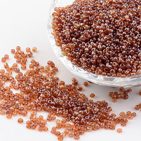 Round Glass Seed Beads X-SEED-A006-4mm-102C-1