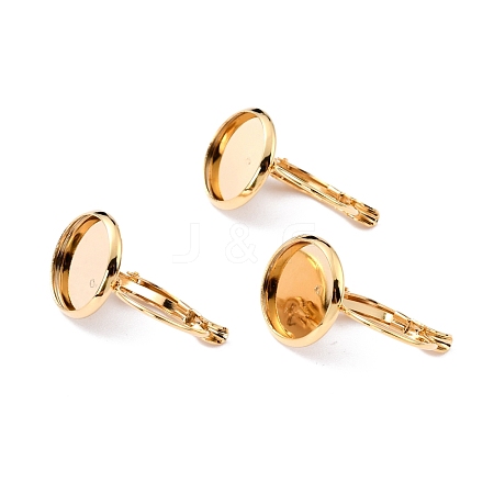 304 Stainless Steel Leverback Earring Settings STAS-F191-03G-16mm-1