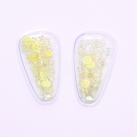 Plastic with Resin and Polymer Clay Accessories LS-RESI-CJC0007-32A-1