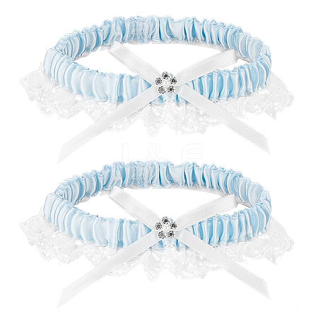 Polycotton Garter Leg Ring AJEW-WH0165-77-1