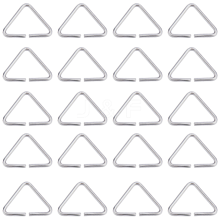 SUNNYCLUE 201 Stainless Steel Triangle Linking Ring STAS-SC0006-23A-1