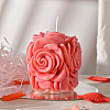 Valentine's Day 3D Rose Pillar DIY Candle Silicone Molds LS-DIY-K064-03A-2