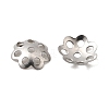 316 Surgical Stainless Steel Bead Caps STAS-F325-01P-1