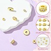 8Pcs 4 Styles Brass Micro Pave Cubic Zirconia Beads KK-CJ0003-05-3