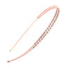 Iron with Rhinestone Hair Bands for Girl PW-WG72049-01-1