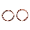 2Pcs 2 Styles Spray Painted Acrylic Beads Stretch Bracelets for Women BJEW-JB12951-2