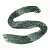 Gradient Color Natural Jadeite Beads Strands G-B175-D17-2mm-3