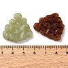 Dyed Natural Xiuyan Jade Carved Pendants G-M195-02-3