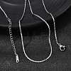 12Pcs 304 Stainless Steel Serpentine Chain Necklaces for Men Women NJEW-H093-19P-03-1
