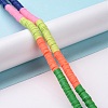 Handmade Polymer Clay Bead Strands CLAY-C003-02B-2