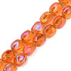 Electroplate Glass Beads Strands EGLA-N008-016-A05-1