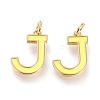 Brass Enamel Pendants KK-R139-02J-1