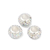 Alloy Rhinestone Clay Pave Beads ALRI-D300-03S-07-1