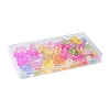 80Pcs 4 Styles Transparent Acrylic Beads MACR-FS0001-61-3