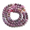 Natural Ruby Beads Strands G-B121-A01-01-3