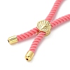 Cotton Cord Bracelet Making KK-F758-03S-G-3