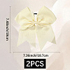 2Pcs Rubber Hair Ties MRMJ-SC0001-49G-2