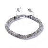 Adjustable Nylon Cord Braided Bead Bracelets BJEW-F369-B02-1