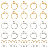 80Pcs 304 Stainless Steel Leverback Earring Findings DIY-ME0001-05-1