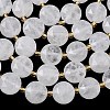 Natural Quartz Crystal Beads Strands G-C116-A186-01-4