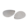 Tarnish Resistant 201 Stainless Steel Pendants STAS-K217-91B-2