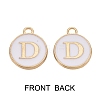 Golden Plated Alloy Charms ENAM-SZ0001-25A-D-2