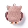 PVC Cartoon Owl Doll Pendants KY-C008-04A-2