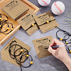 60Pcs Baseball Acrylic Braided Bead Bracelets BJEW-WA0001-05-3